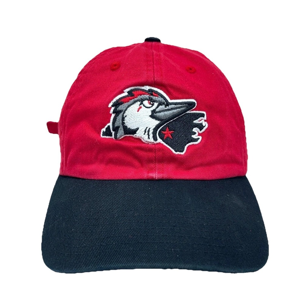 Fayetteville Woodpeckers Hat Cap Youth Kids MiLB Baseball Strap Back Adjustable